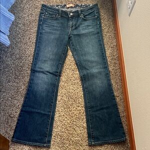 Paige Women's Blue Bootcut Jeans